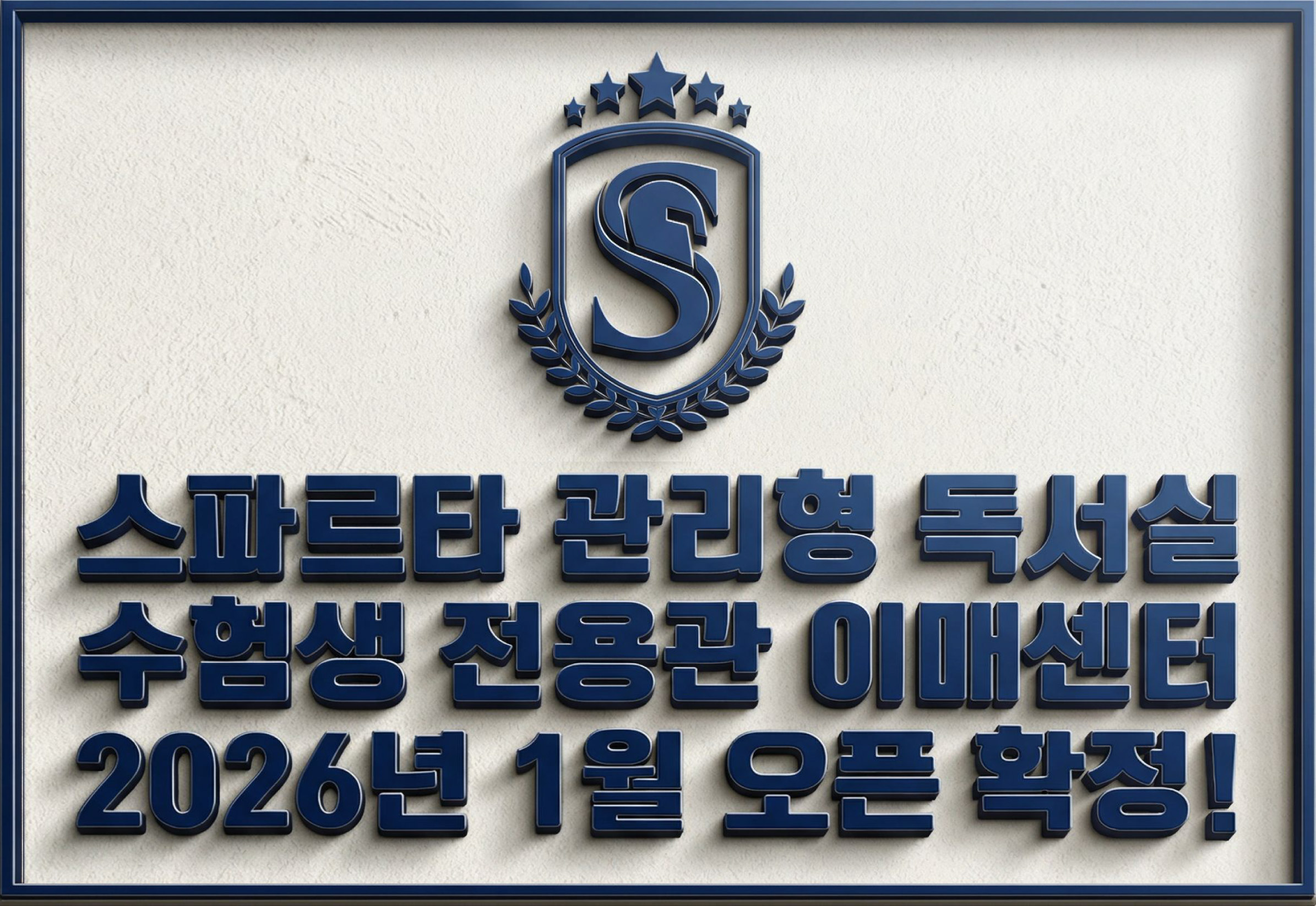 스파르타 인재니움 수험생 전용관 이매센터 1월 오픈 확정